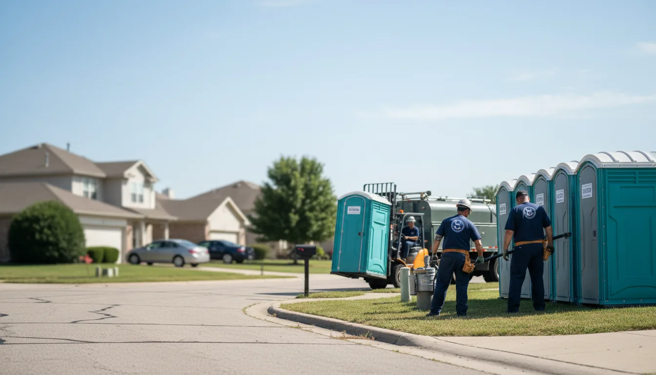 Porta Potty Rental in Monticello, IL near me